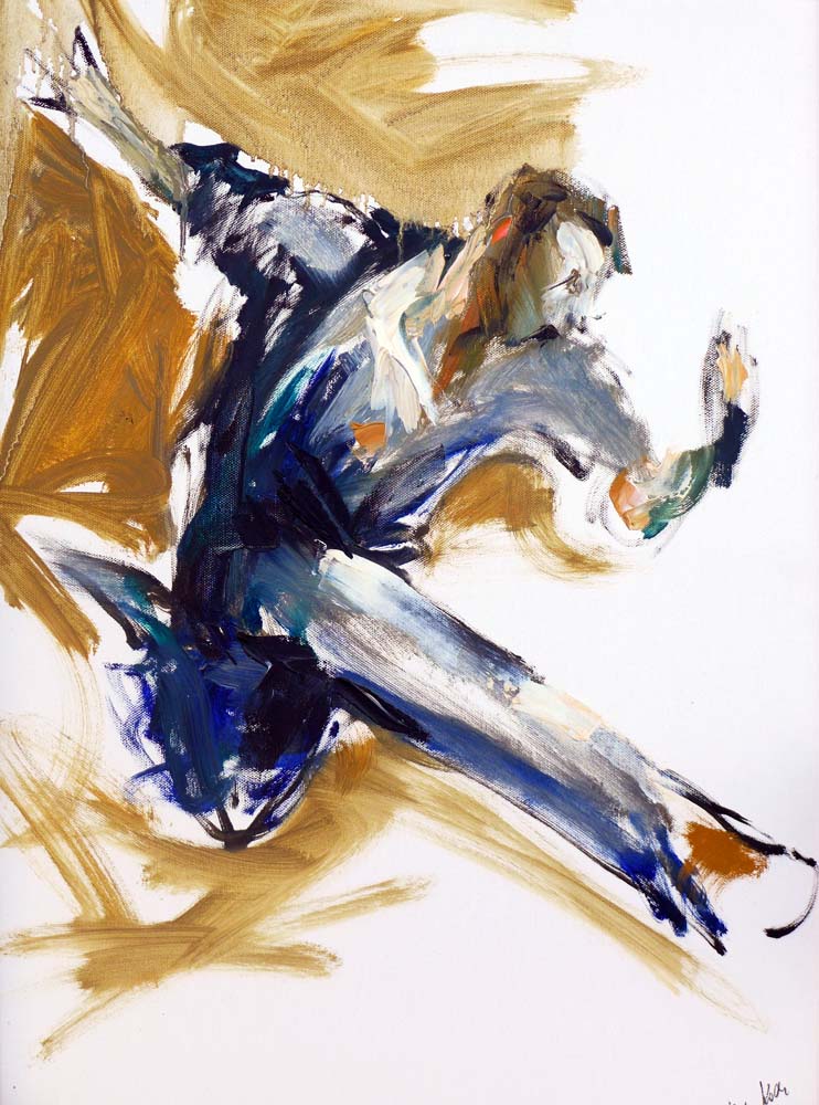 Tanz 2, Öl auf Leinwand, 50 x 70 cm